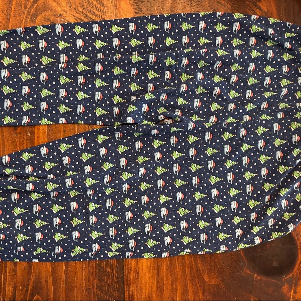 Vineyard Vines Navy PJs with Whale Print